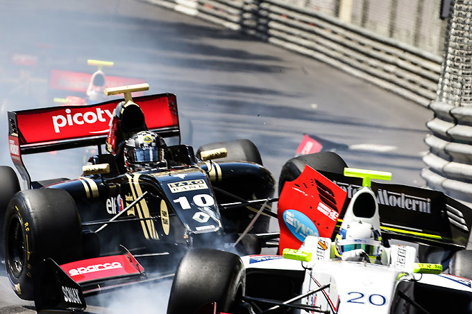 Meindert van Buuren crash Monaco racexpress